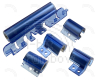 iBook G3 Clamshell Clutch Cover Set, Indigo